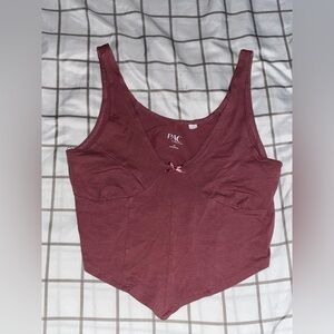 Cutest PacSun top ever. Corset style but not an actual corset.